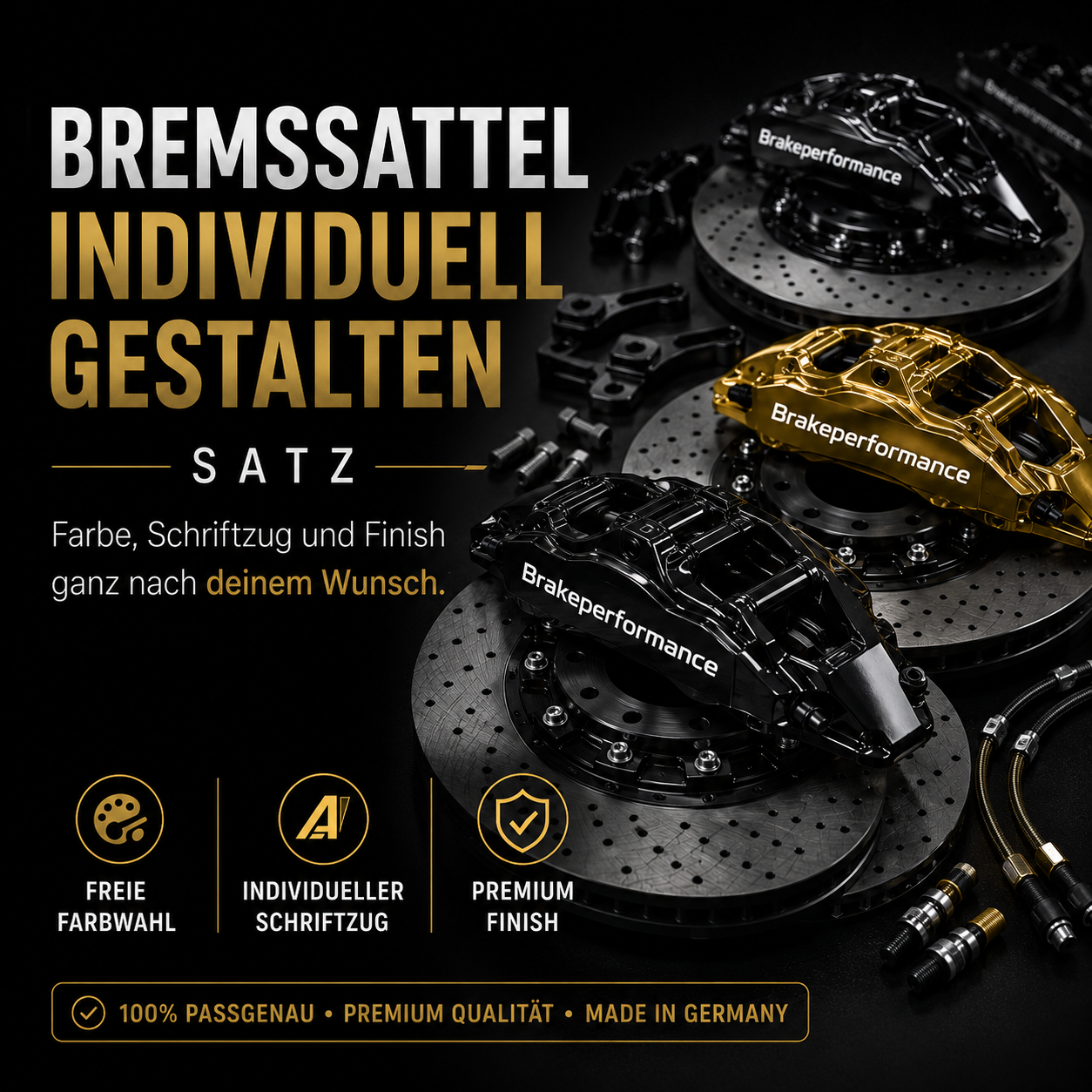 Bremssattel Individuell gestallten Satz