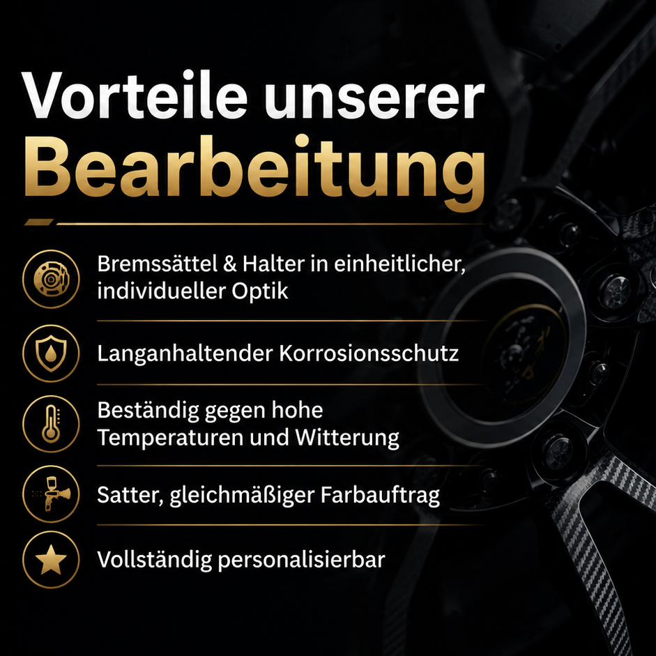 Bremssattel Individuell gestallten Vorderachse